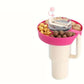 Porta Snack -  Rosa Roja  - plástico 40 onz