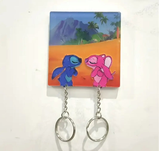 Porta llave Stich / adhesivo