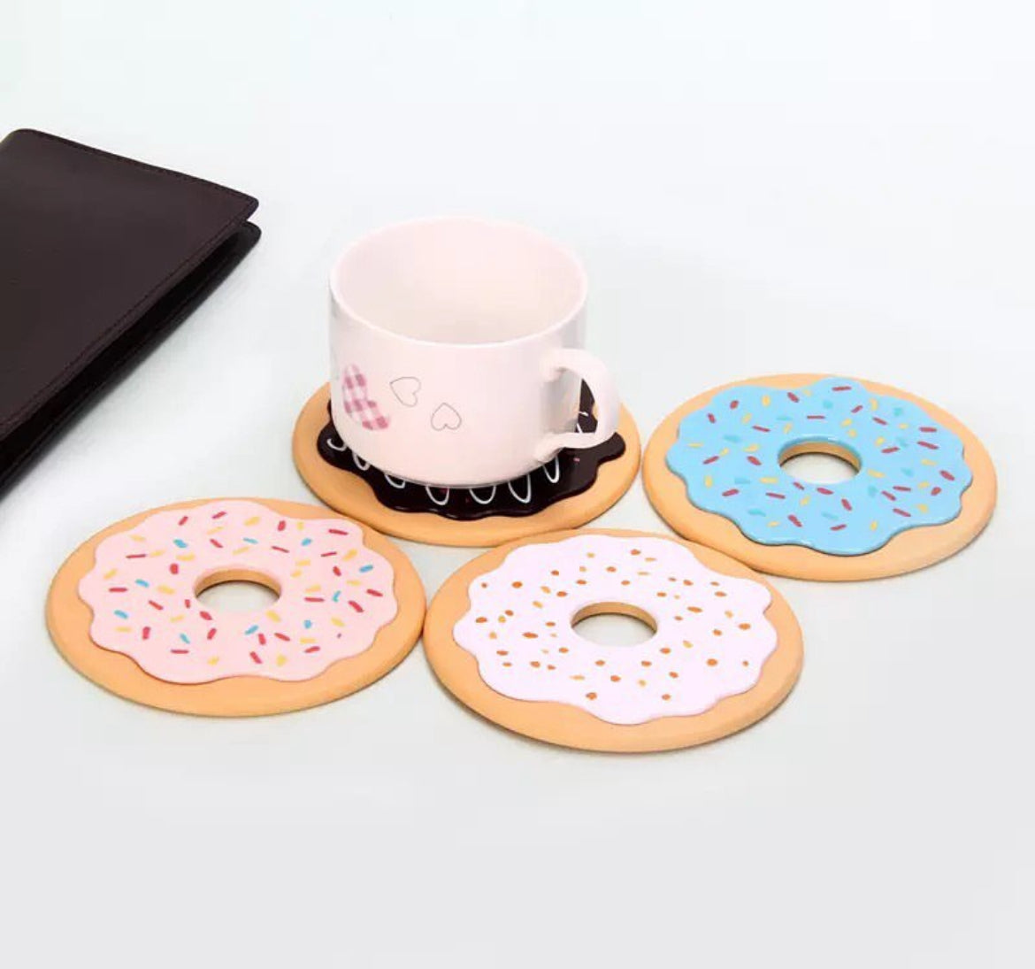 Posa vasos Donuts 🍩 (4 pc)