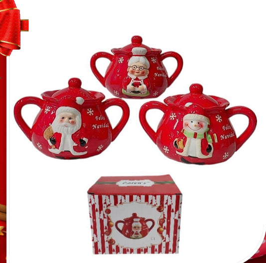 Azucárera Papa Noel , Mamá Nuela o Muñeco de Nieve ⛄️ 500 gr ( MOD Reyna )