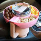 Porta Snack -  Rosa - plástico 40 onz