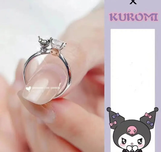 Anillo kuromi 3D
