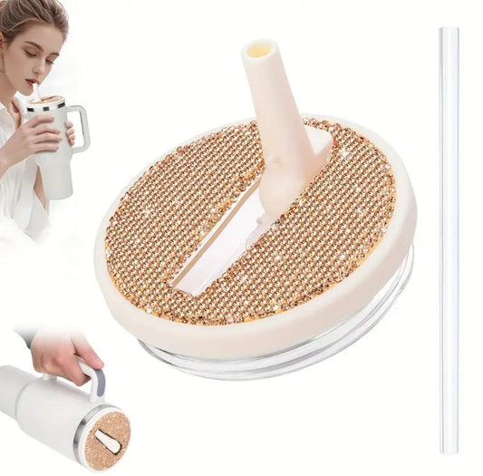 Tapa antiderrame Beis- Durazno  / 40 onz / Brillante