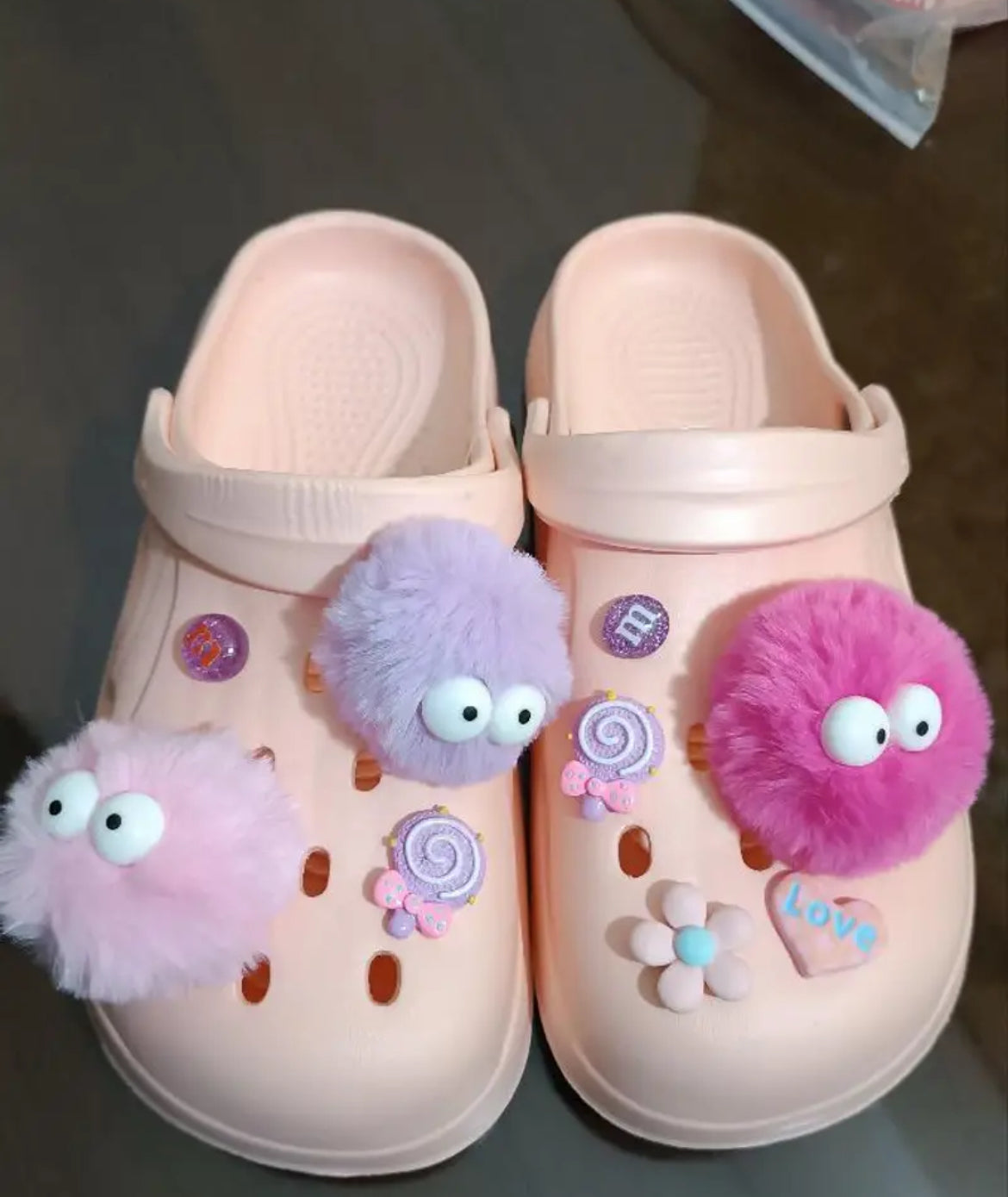 Pom - Pom Rosa - 9 pc