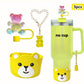 Set  Protectores osito // 3 pc / amarillo