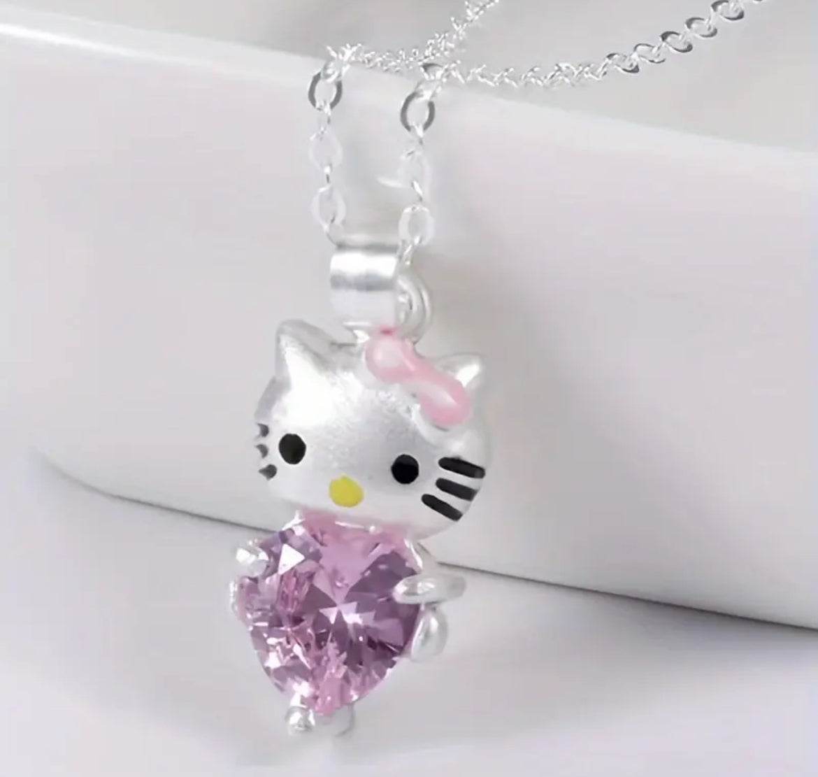 Collar hello Kitty // acero inoxidable