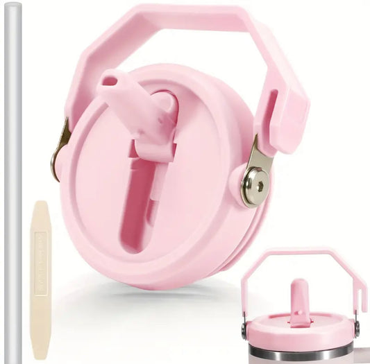 Tapa antiderrame Hermética Desmontable / Rosado / 40 onz