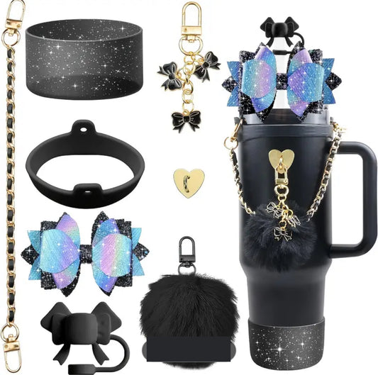 Set de protectores Stanley 8 pc  //Black