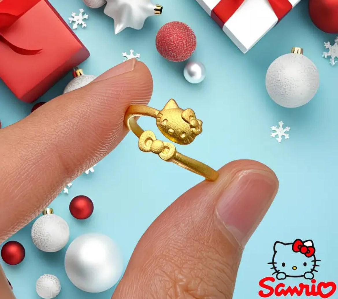 Anillo hello Kitty