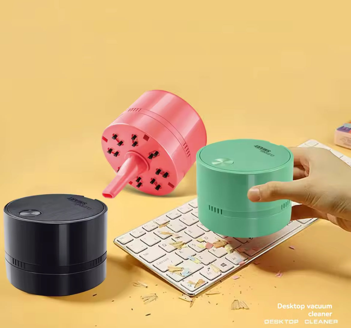 Mini aspirador portátil de escritorio