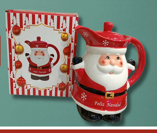 Jarra de cerámica Papa Noel 3 litros