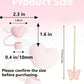 Protector de cañita rosa ( set 2 pc )