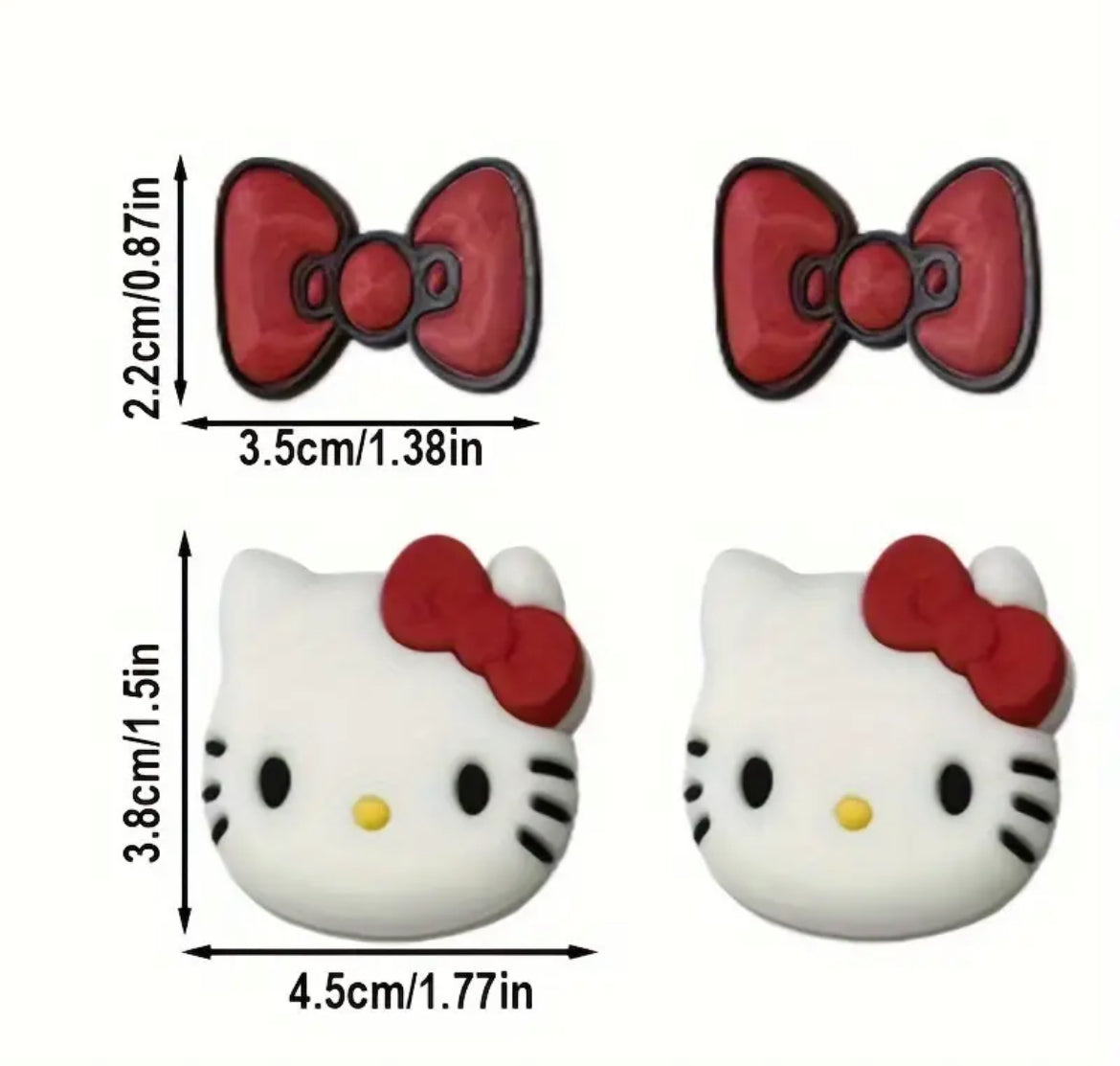 Hello Kitty -(4 pc )