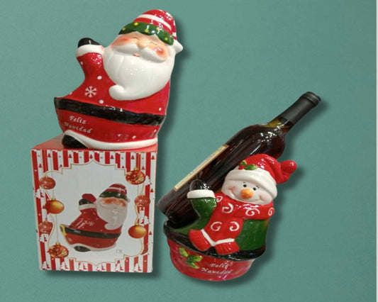 Porta Botellas navideño