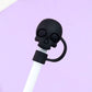 Protector de cañita calavera 💀 Negro