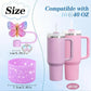 Set de protectores.8 pc // Púrpura / Mariposa