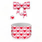 Set de protectores lazo rojo // corazón