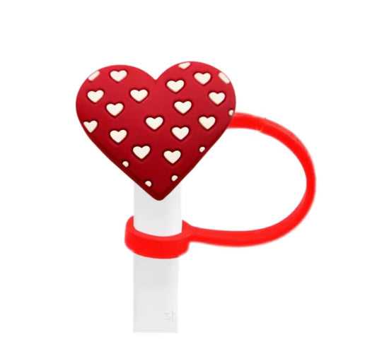 Protector de cañita de corazón