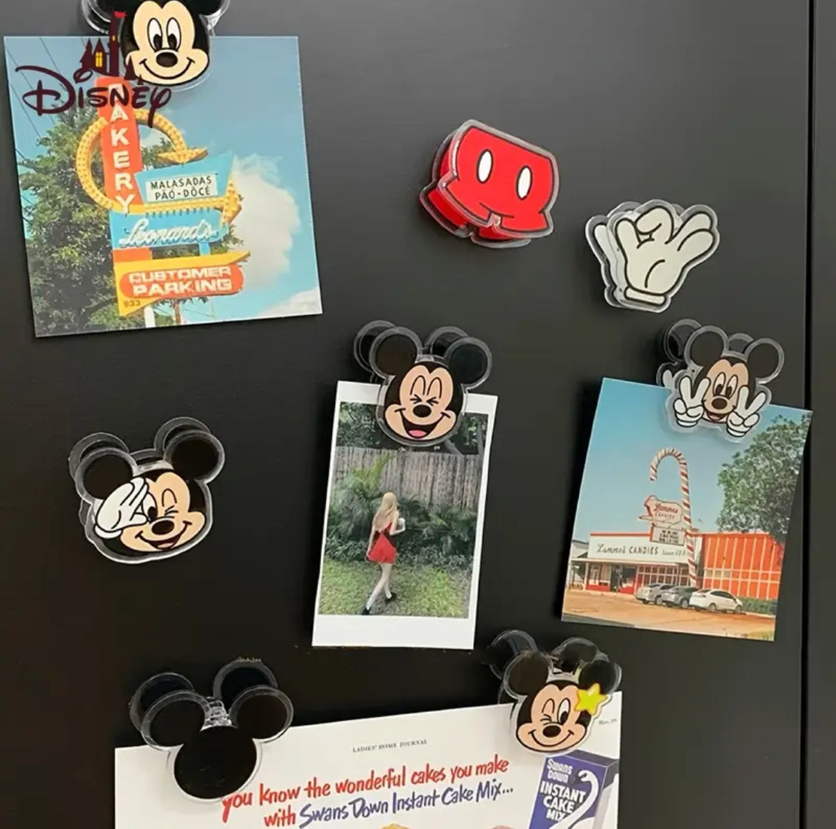 Set de 8 pc Mickey acrílico