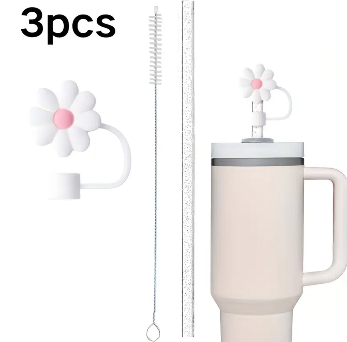 Set 3 accesorios //  Blanco