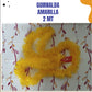 Guirnalda amarilla 2 M (12 unidades)( docena completa )