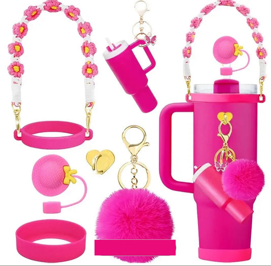Set de protectores Stanley 7 // Rosa Roja