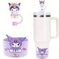 Set de Kuromi  protector + base // Lila