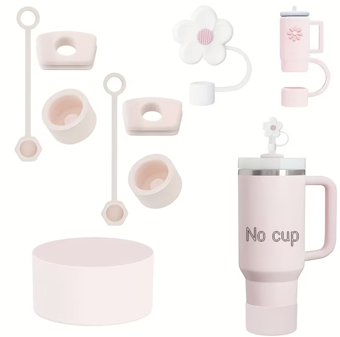 Set 9 protectores / Rosa