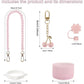 Set de accesorios de cuarzo // Rosa // 5 pc