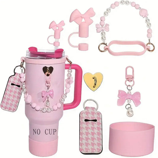 Set de accesorios  - Protectores // Rosa  // 6 pc //