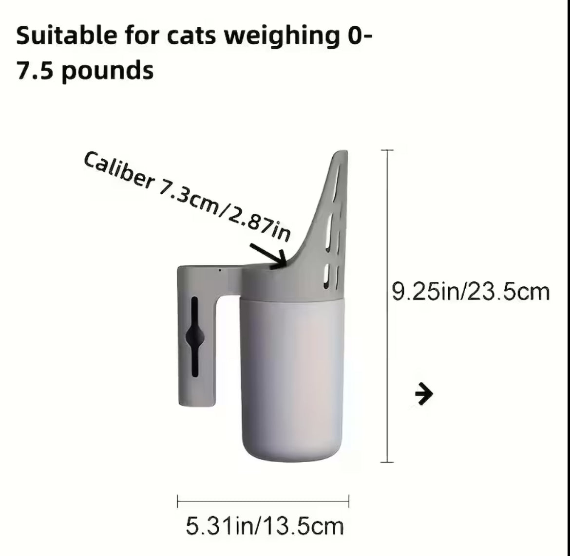 Recogedor de arena para gato