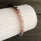 Pulsera  pasión de cuarzo rosa