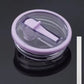Tapa antiderrame Acrílica - lavanda - morada  40 onz + sorbete