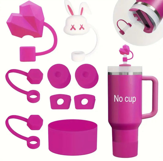 Set de protectores 9 pc  // Fucsia