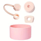 Set antiderrame 4 pc / Rosa  / 30 - 40  onz