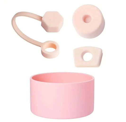 Set antiderrame 4 pc / Rosa  / 30 - 40  onz
