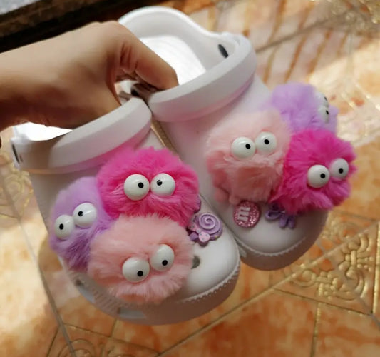 Pom - Pom Rosa - 9 pc