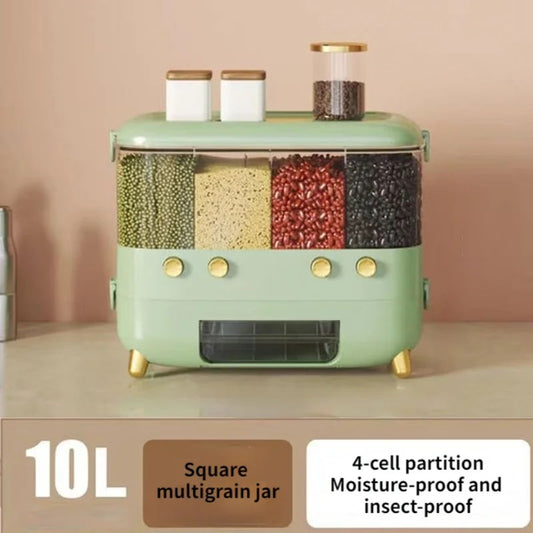 Dispensador o contenedor  de Arroz 10 litros ( Mod Escorpio ♏ 2)