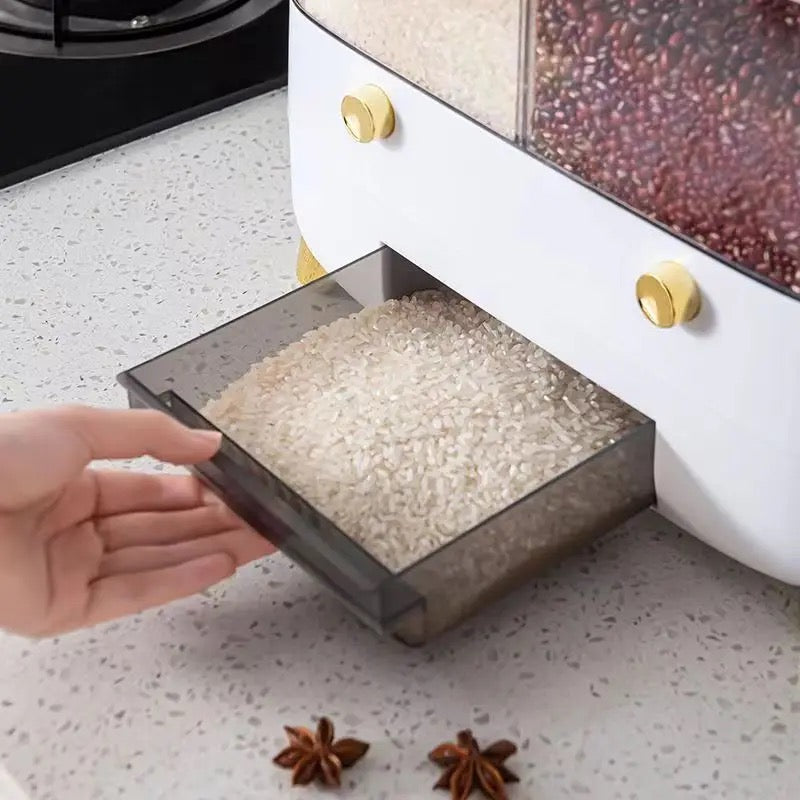 Dispensador o contenedor  de Arroz 10 litros ( Mod Escorpio ♏ 2)