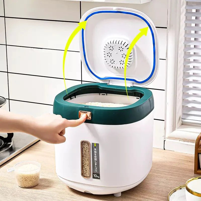 Dispensador  o Recipiente de Arroz  10 litros ( Leo ♌)