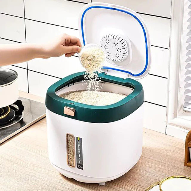 Dispensador  o Recipiente de Arroz  10 litros ( Leo ♌)