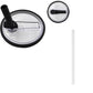 Tapa antiderrame 40 onz + sorbete // Negro //