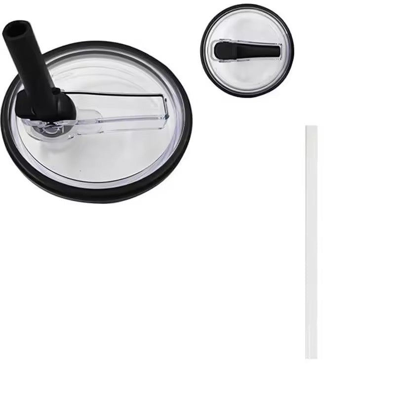 Tapa antiderrame 40 onz + sorbete // Negro //