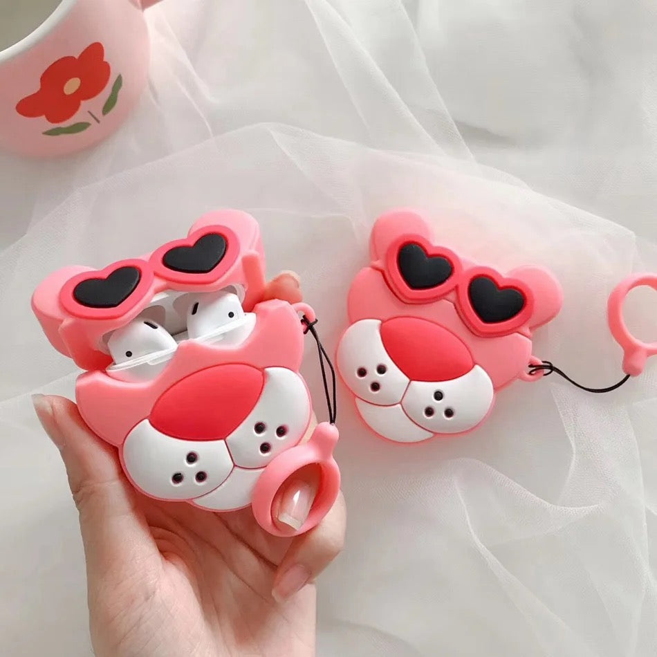 CASE AIRPODS -PANTERA ROSA