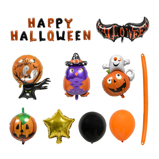 Globos de halloween -set de 41pzs
