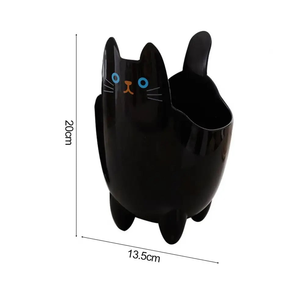 Cubo  de basura o multifuncional Gatito 🐈‍⬛
