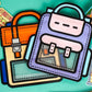 Bolsa escolar hermética ( 2 unidades )