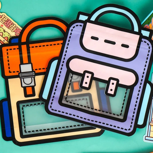 Bolsa escolar hermética ( 2 unidades )