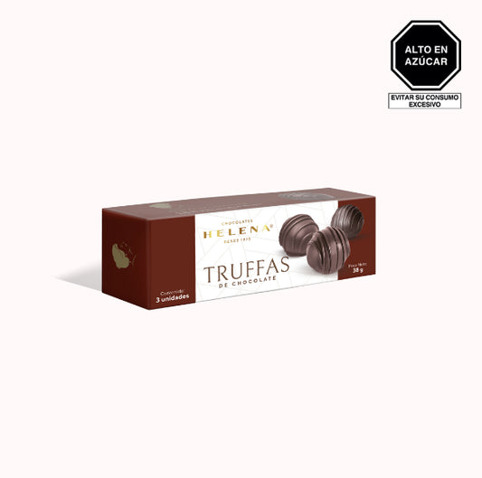 Truffas de Chocolate 38g x 3unds