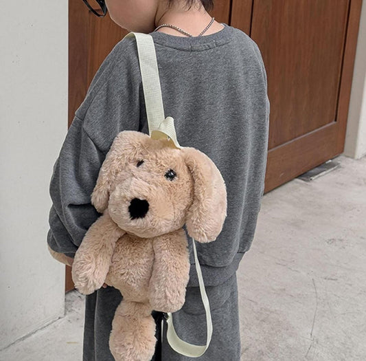 MOCHILAS MODELO PERRITO PARA NIÑAS Y NIÑOS BOLSO DE HOMBRO DE COLORES